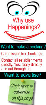 Advertise on Happenings Websites, countrywide