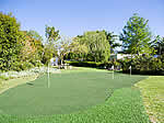 Private chipping & putting Area for golfers