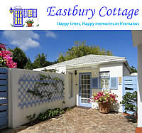 Eastbury Cottage self catering in Hermanus