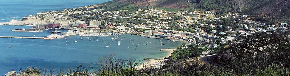 Simonstown aerial view