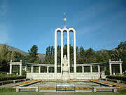 Huguenot Monument in Franschhoek,Cape Town, South Africa